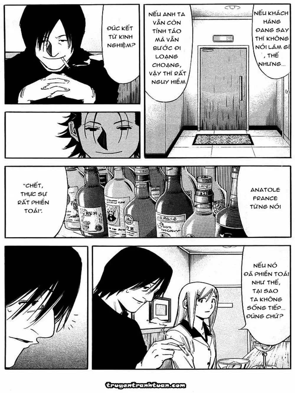 Truyện Tranh Bartender - Người Pha Chế Rượu trang 3