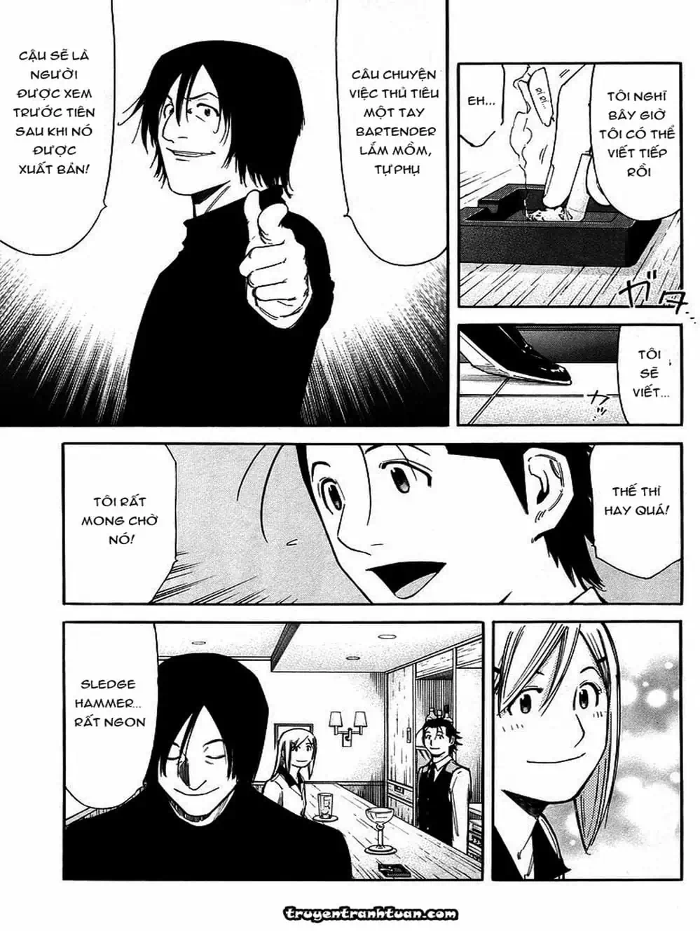 Truyện Tranh Bartender - Người Pha Chế Rượu trang 3