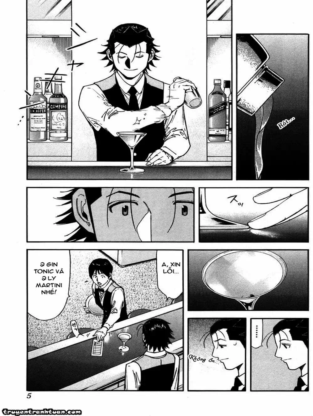 Truyện Tranh Bartender - Người Pha Chế Rượu trang 3
