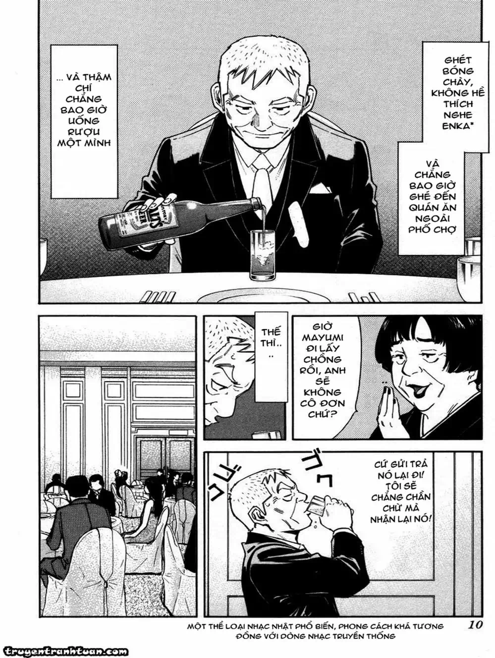 Truyện Tranh Bartender - Người Pha Chế Rượu trang 3