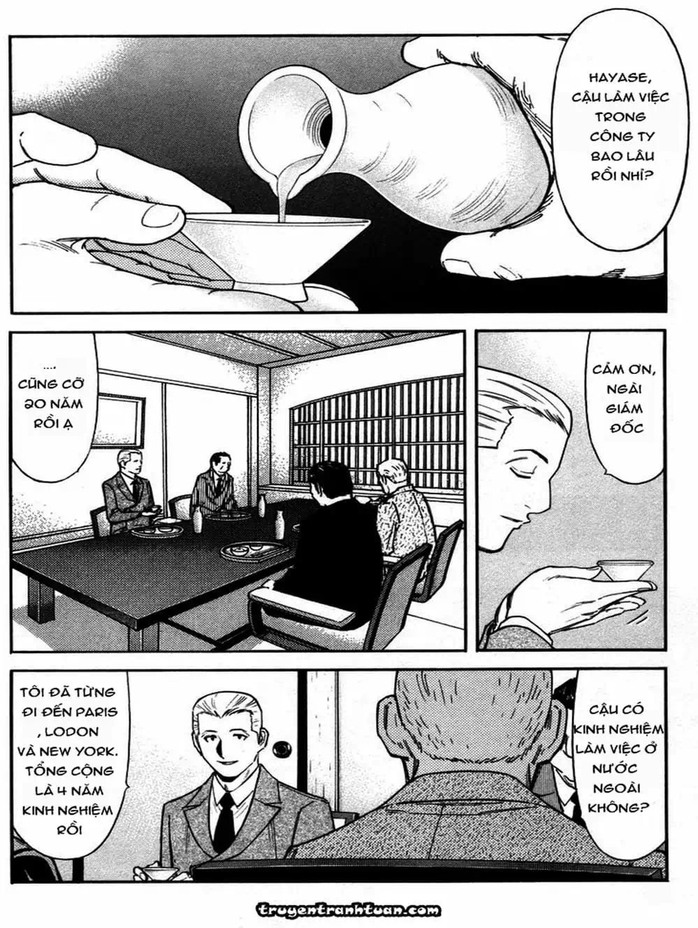 Truyện Tranh Bartender - Người Pha Chế Rượu trang 3