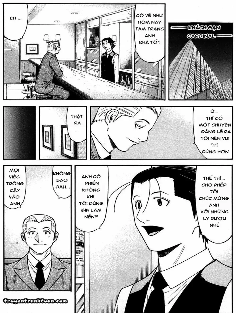 Truyện Tranh Bartender - Người Pha Chế Rượu trang 3