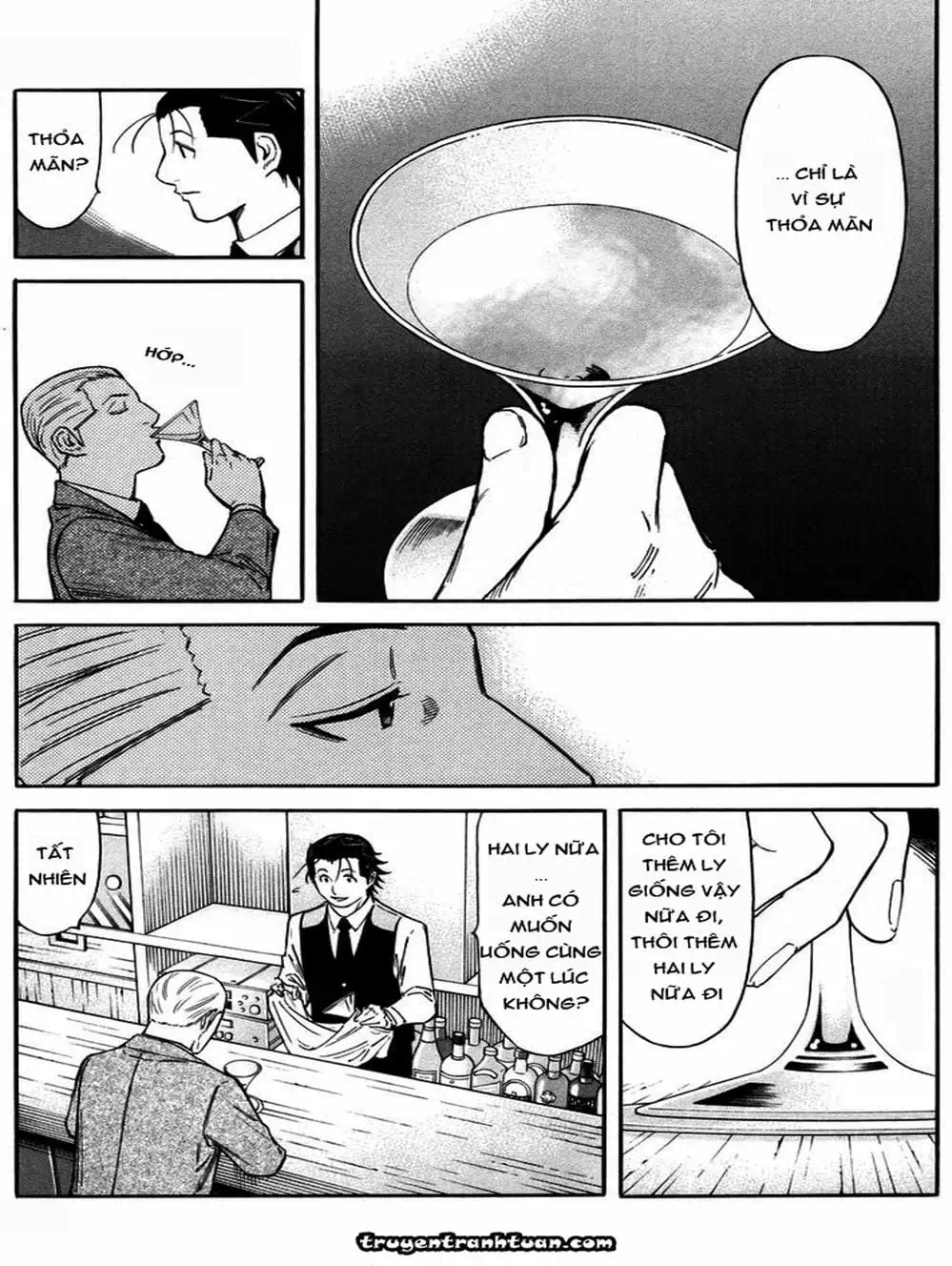 Truyện Tranh Bartender - Người Pha Chế Rượu trang 3