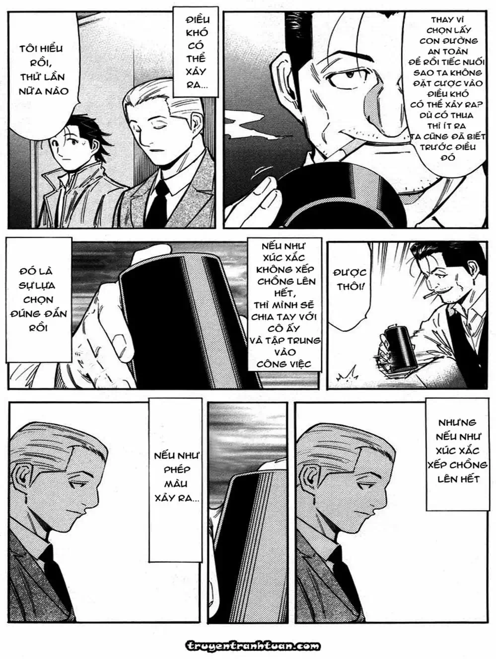 Truyện Tranh Bartender - Người Pha Chế Rượu trang 3