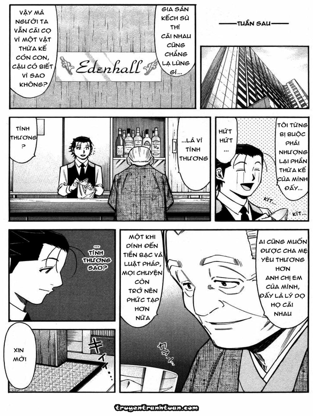 Truyện Tranh Bartender - Người Pha Chế Rượu trang 3