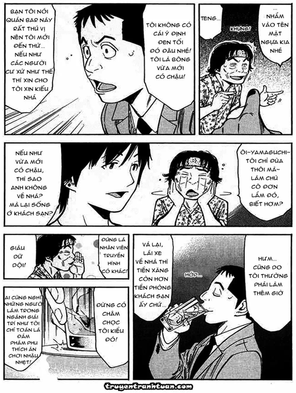 Truyện Tranh Bartender - Người Pha Chế Rượu trang 3
