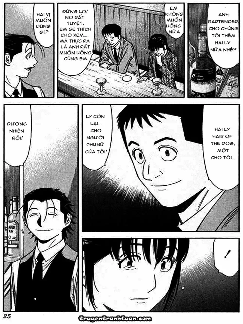 Truyện Tranh Bartender - Người Pha Chế Rượu trang 3