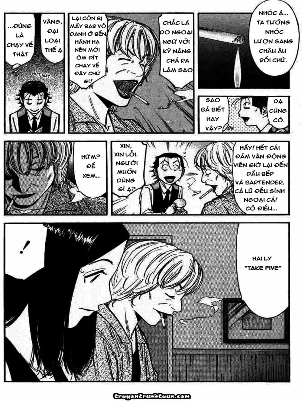 Truyện Tranh Bartender - Người Pha Chế Rượu trang 3