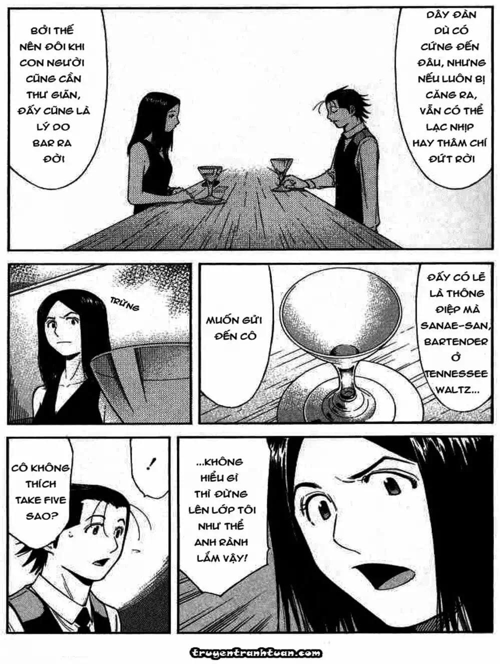 Truyện Tranh Bartender - Người Pha Chế Rượu trang 3