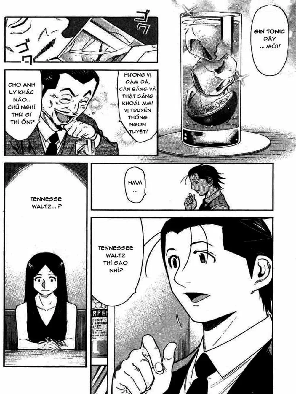 Truyện Tranh Bartender - Người Pha Chế Rượu trang 3