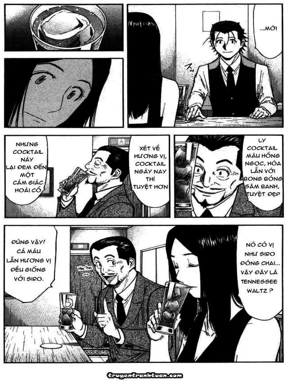 Truyện Tranh Bartender - Người Pha Chế Rượu trang 3