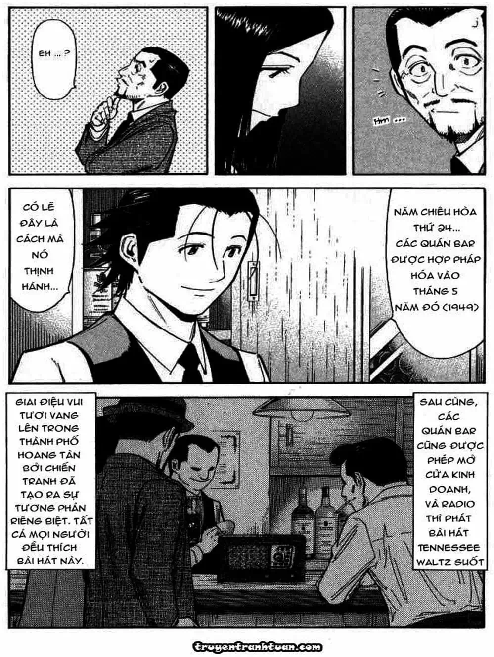 Truyện Tranh Bartender - Người Pha Chế Rượu trang 3