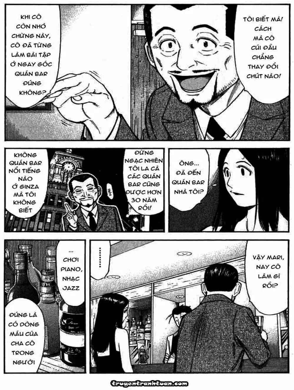Truyện Tranh Bartender - Người Pha Chế Rượu trang 3