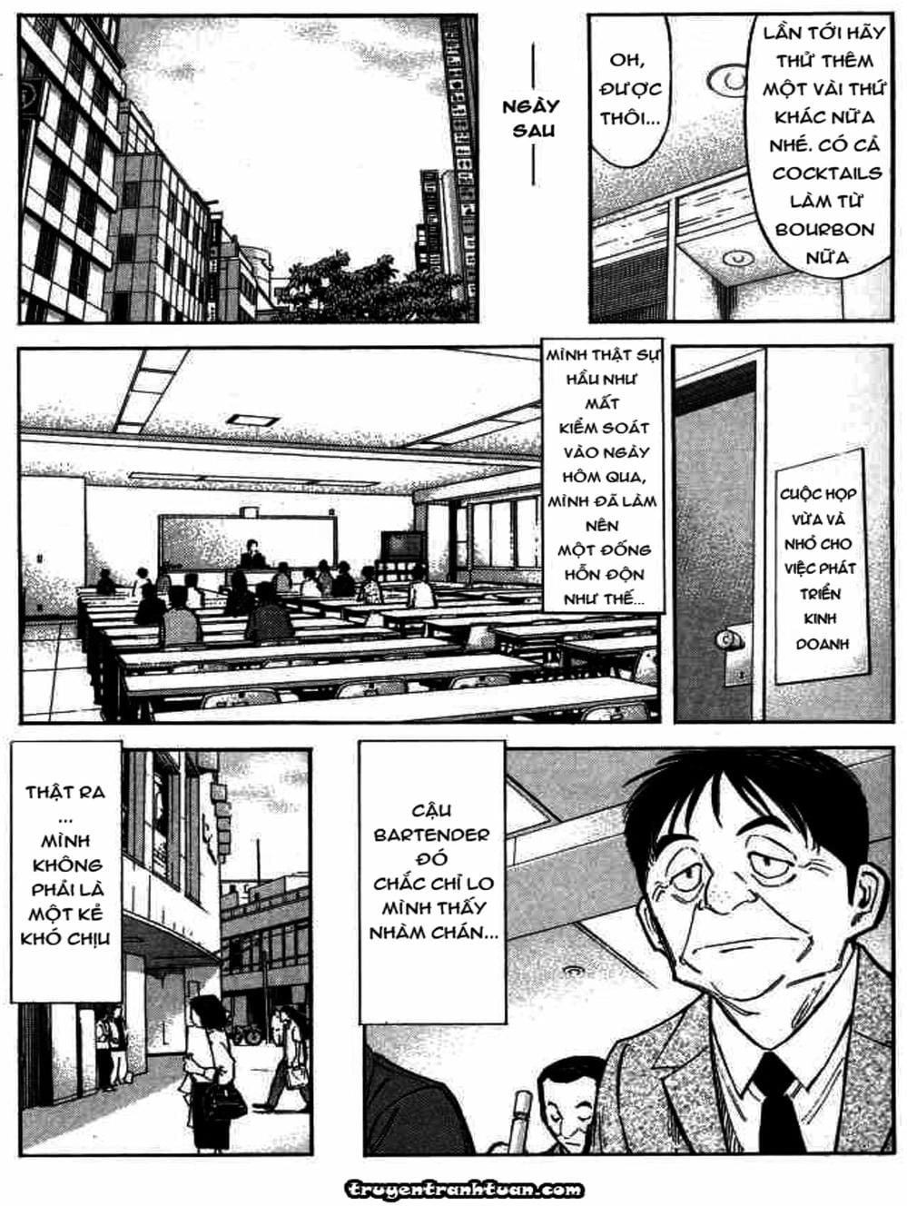 Truyện Tranh Bartender - Người Pha Chế Rượu trang 3
