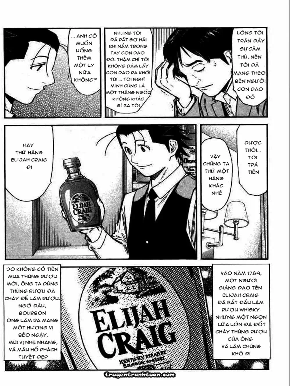 Truyện Tranh Bartender - Người Pha Chế Rượu trang 3