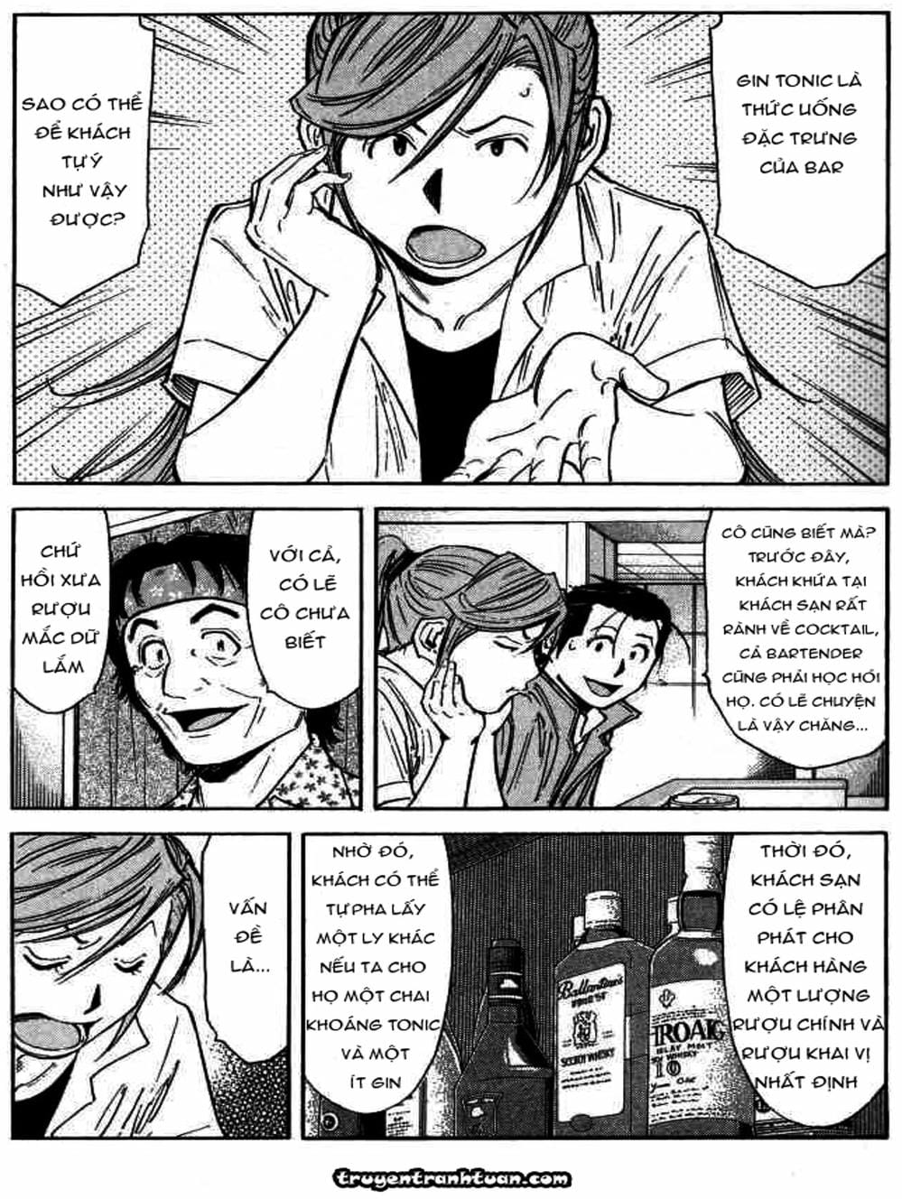 Truyện Tranh Bartender - Người Pha Chế Rượu trang 3