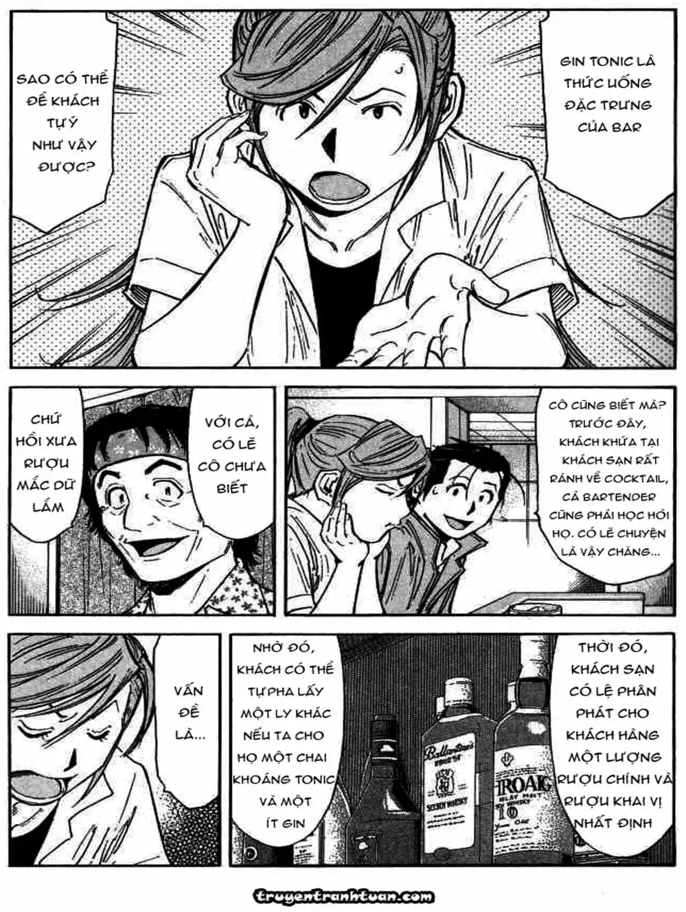 Truyện Tranh Bartender - Người Pha Chế Rượu trang 3