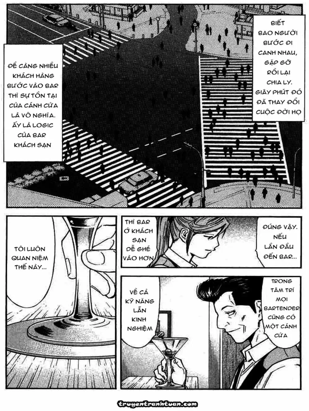 Truyện Tranh Bartender - Người Pha Chế Rượu trang 3