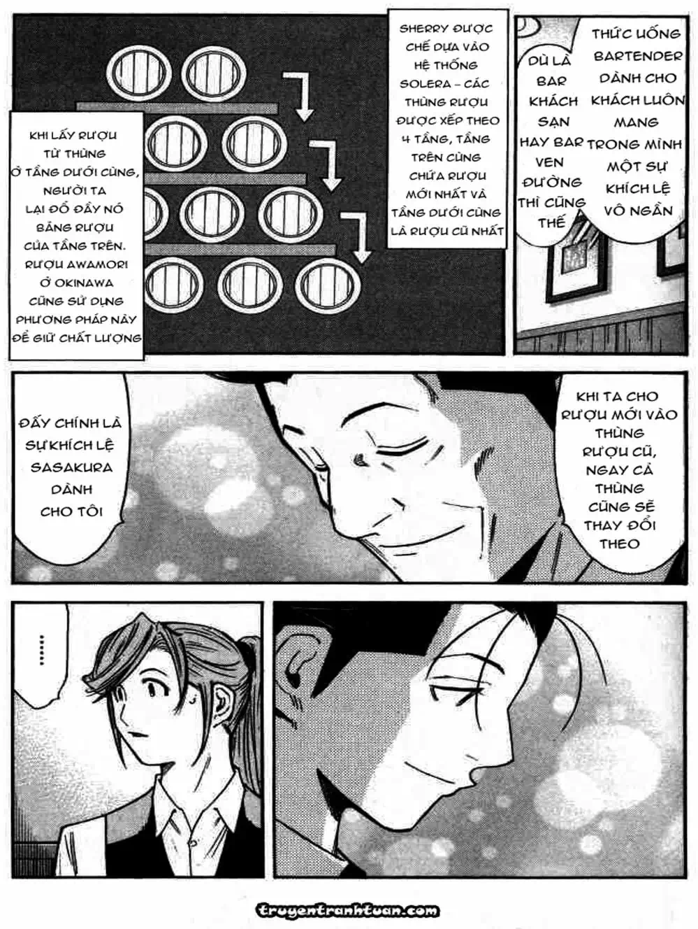 Truyện Tranh Bartender - Người Pha Chế Rượu trang 3
