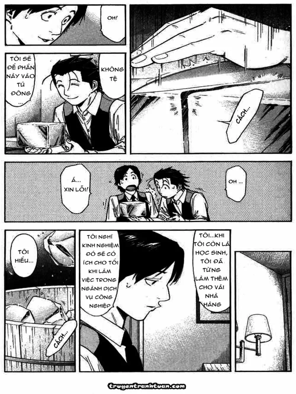 Truyện Tranh Bartender - Người Pha Chế Rượu trang 3