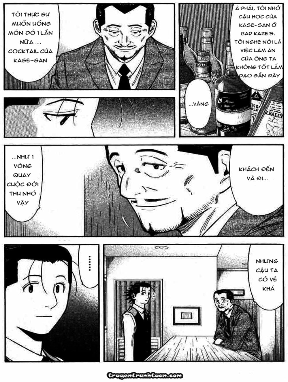 Truyện Tranh Bartender - Người Pha Chế Rượu trang 3