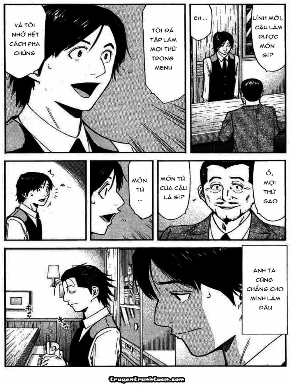 Truyện Tranh Bartender - Người Pha Chế Rượu trang 3