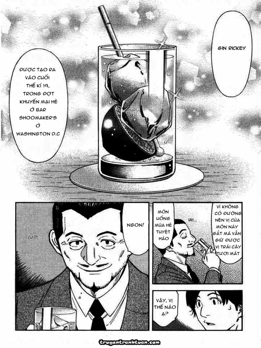 Truyện Tranh Bartender - Người Pha Chế Rượu trang 3