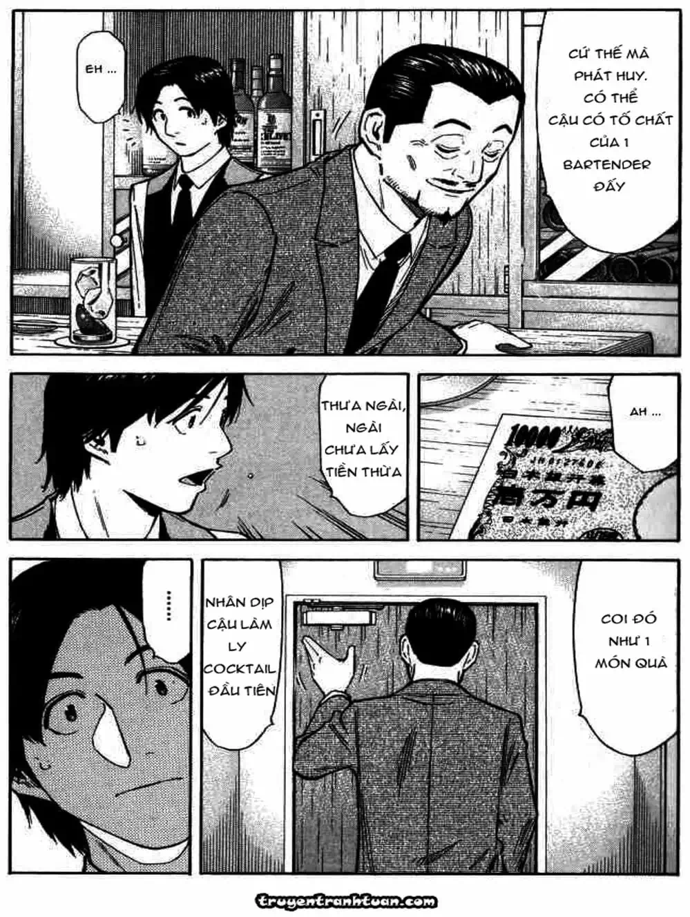 Truyện Tranh Bartender - Người Pha Chế Rượu trang 3