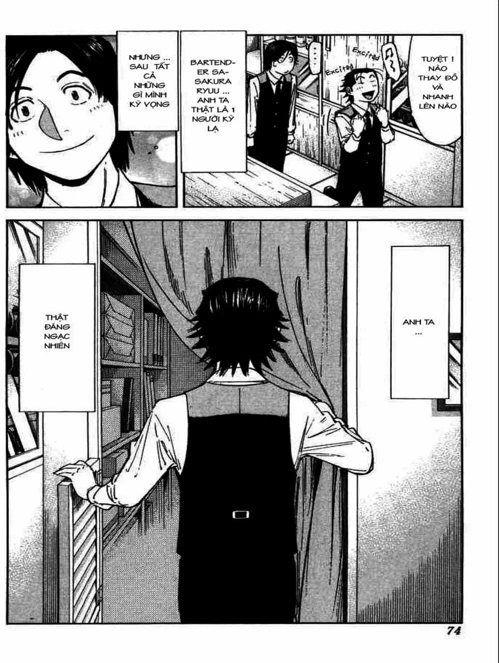 Truyện Tranh Bartender - Người Pha Chế Rượu trang 3
