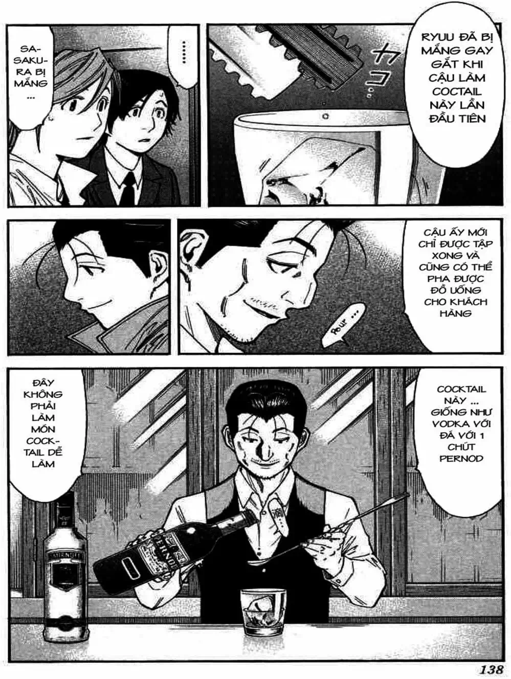 Truyện Tranh Bartender - Người Pha Chế Rượu trang 3