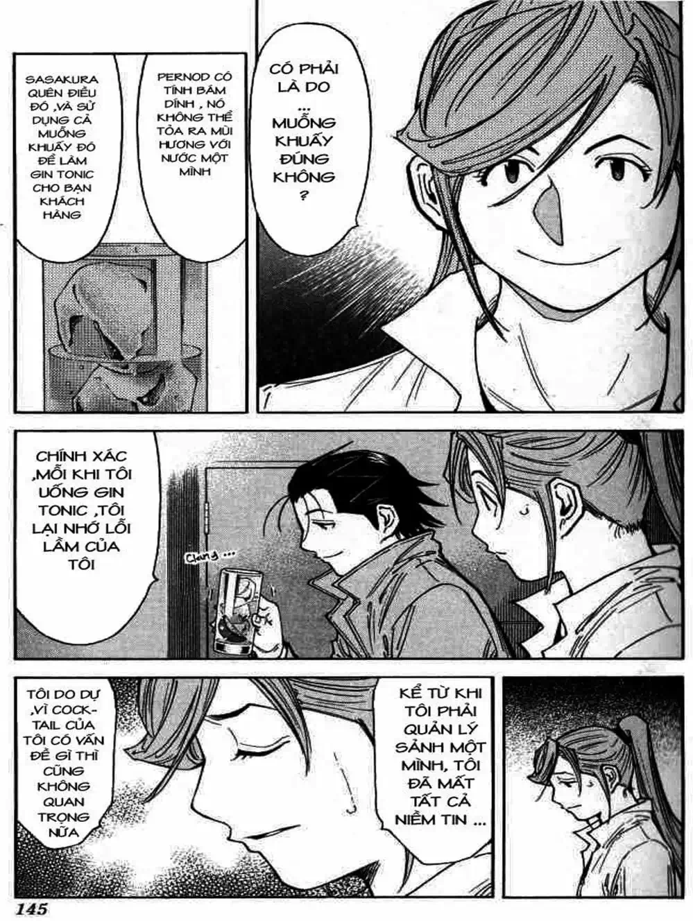 Truyện Tranh Bartender - Người Pha Chế Rượu trang 3
