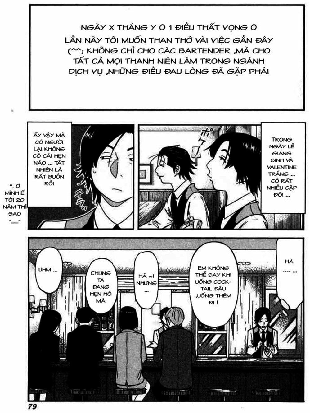 Truyện Tranh Bartender - Người Pha Chế Rượu trang 3