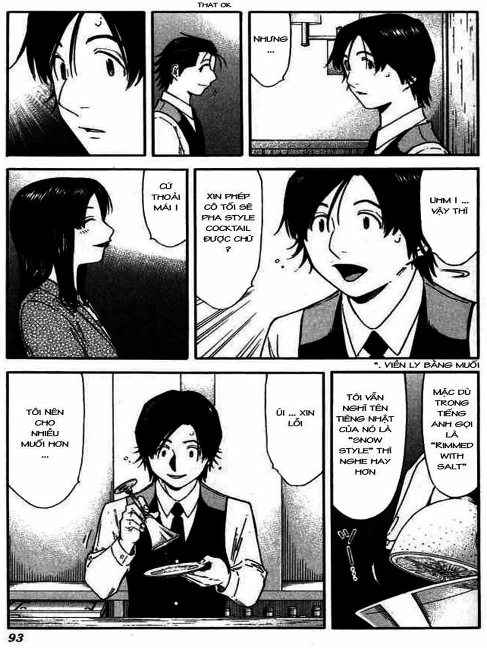 Truyện Tranh Bartender - Người Pha Chế Rượu trang 3