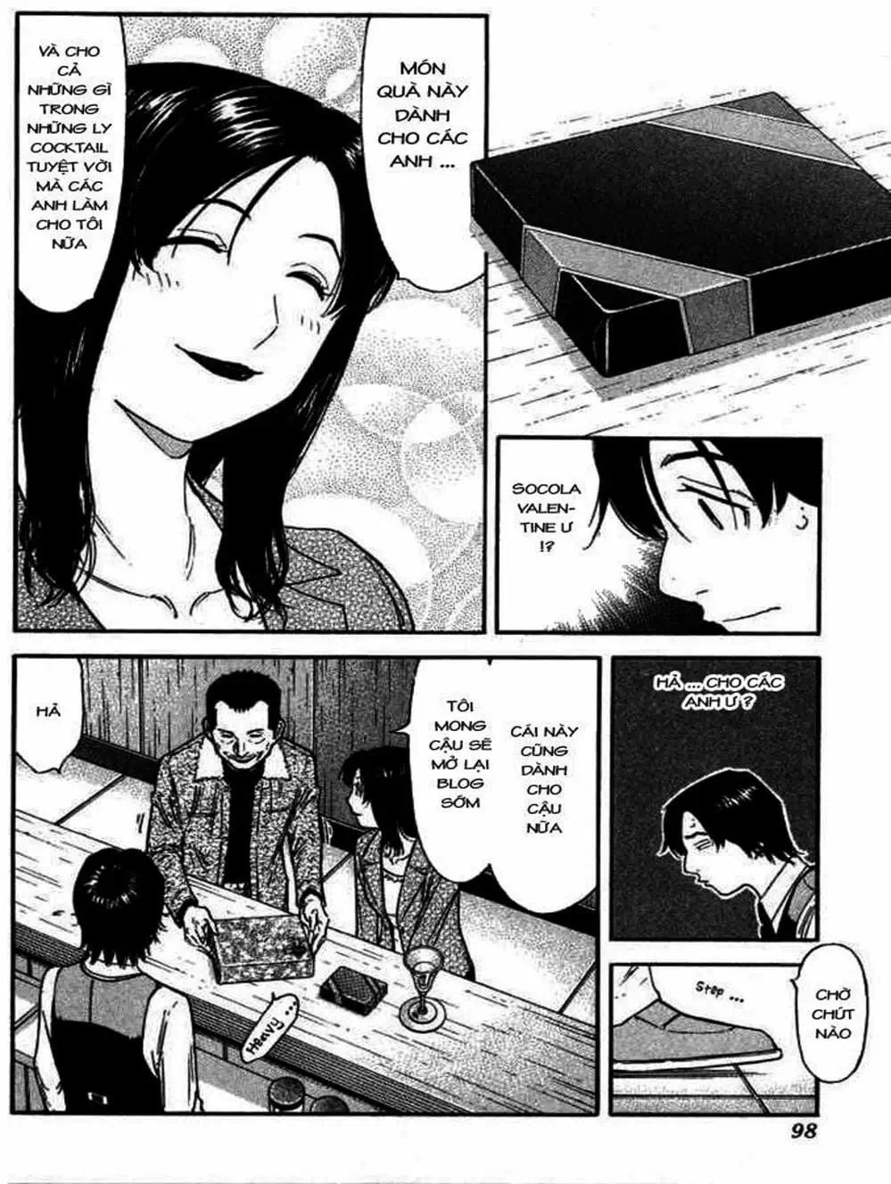 Truyện Tranh Bartender - Người Pha Chế Rượu trang 3