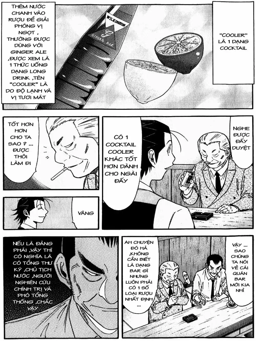 Truyện Tranh Bartender - Người Pha Chế Rượu trang 3