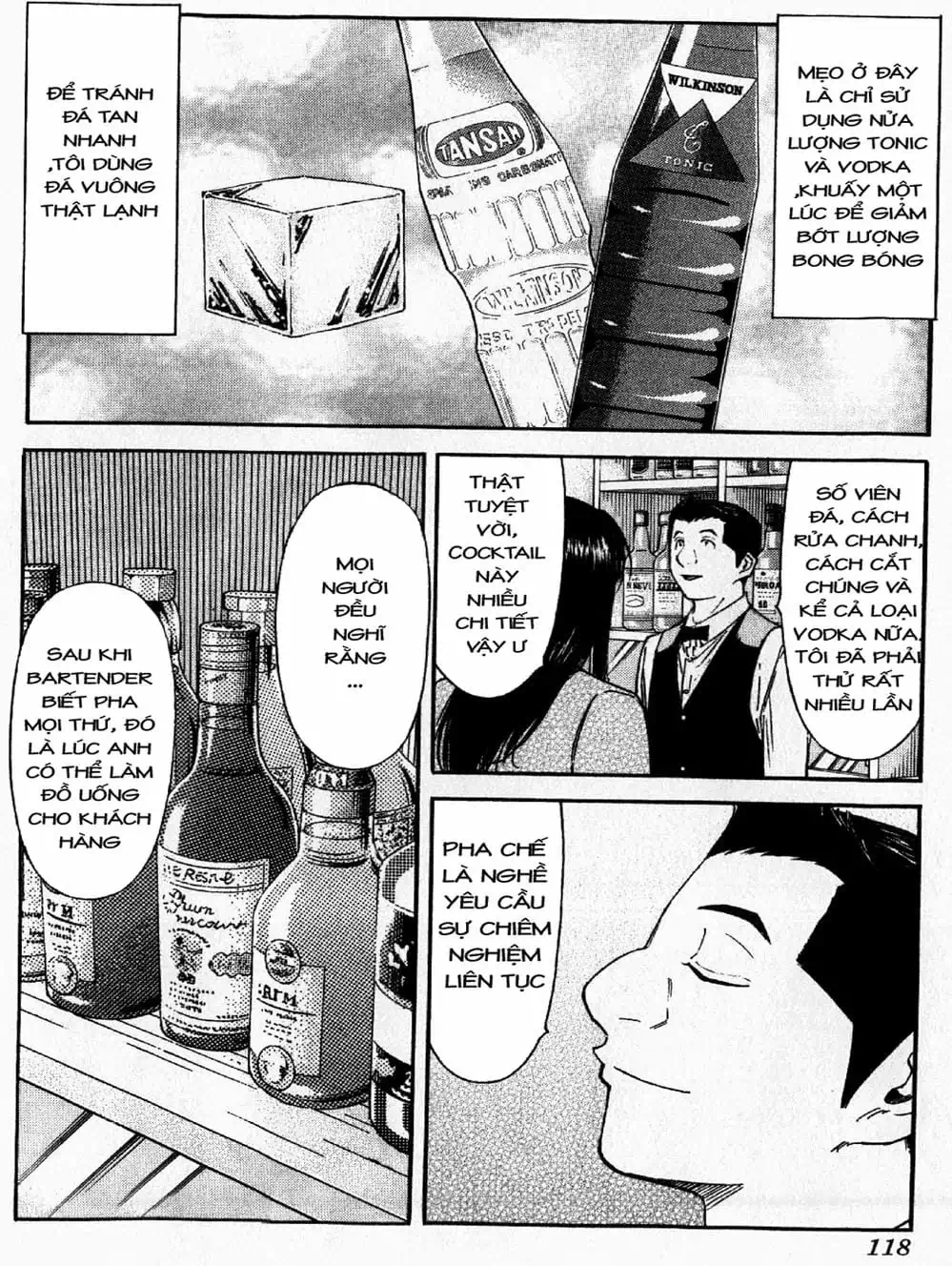 Truyện Tranh Bartender - Người Pha Chế Rượu trang 3