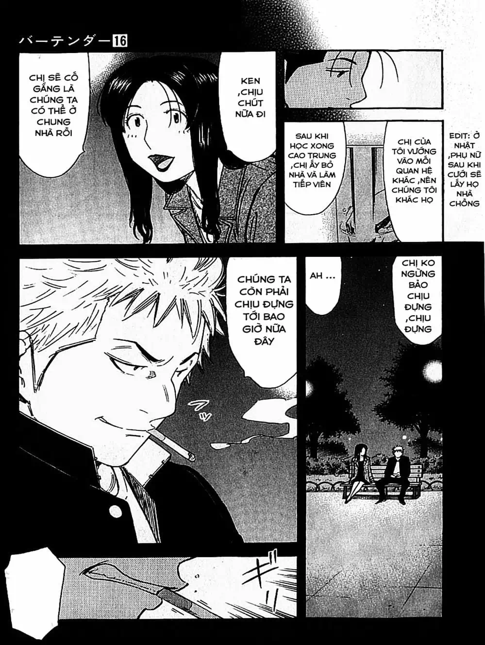 Truyện Tranh Bartender - Người Pha Chế Rượu trang 3