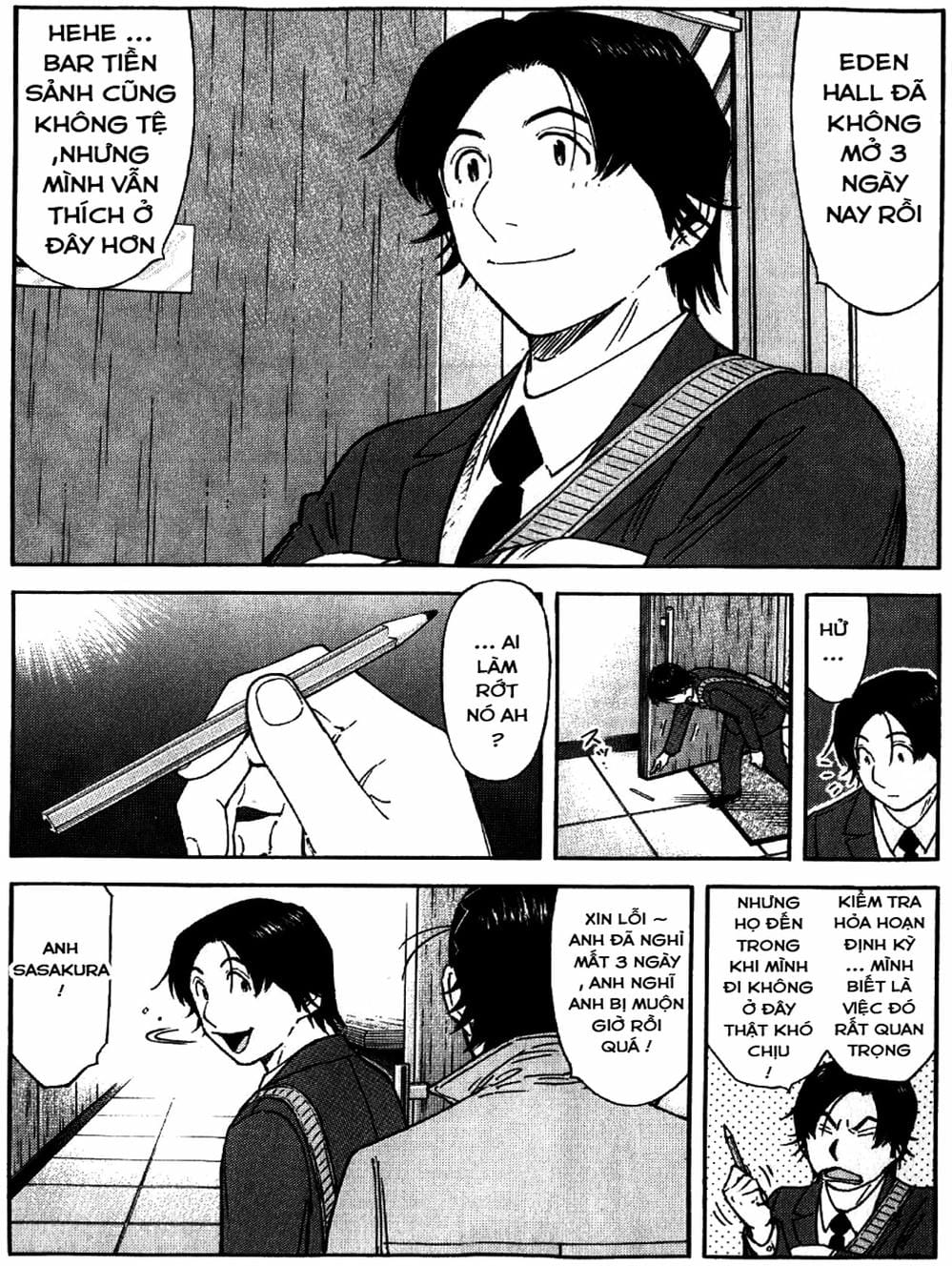 Truyện Tranh Bartender - Người Pha Chế Rượu trang 3