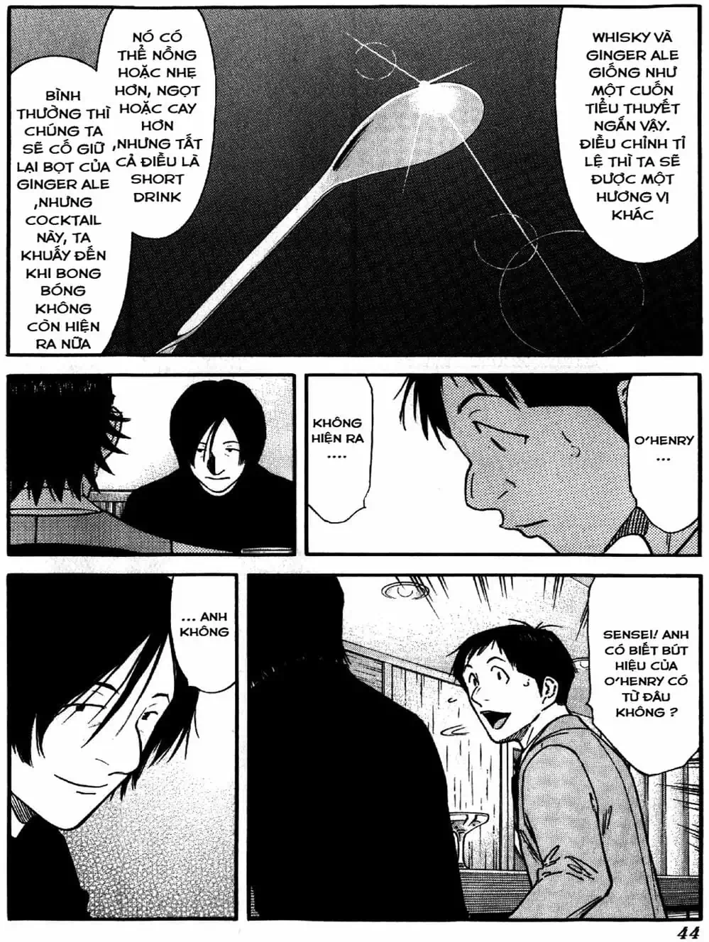 Truyện Tranh Bartender - Người Pha Chế Rượu trang 3