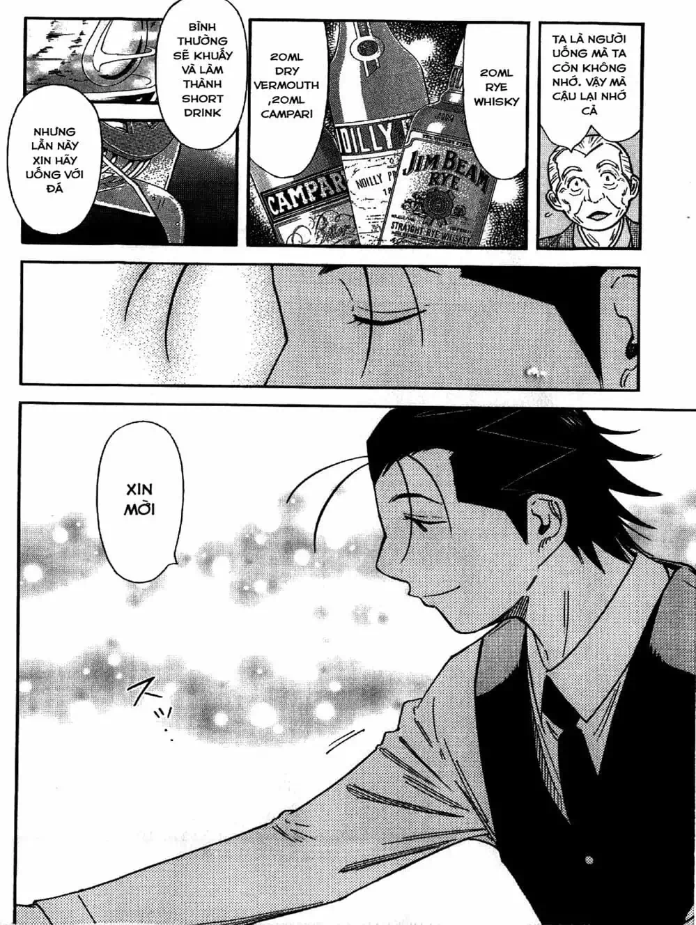 Truyện Tranh Bartender - Người Pha Chế Rượu trang 3