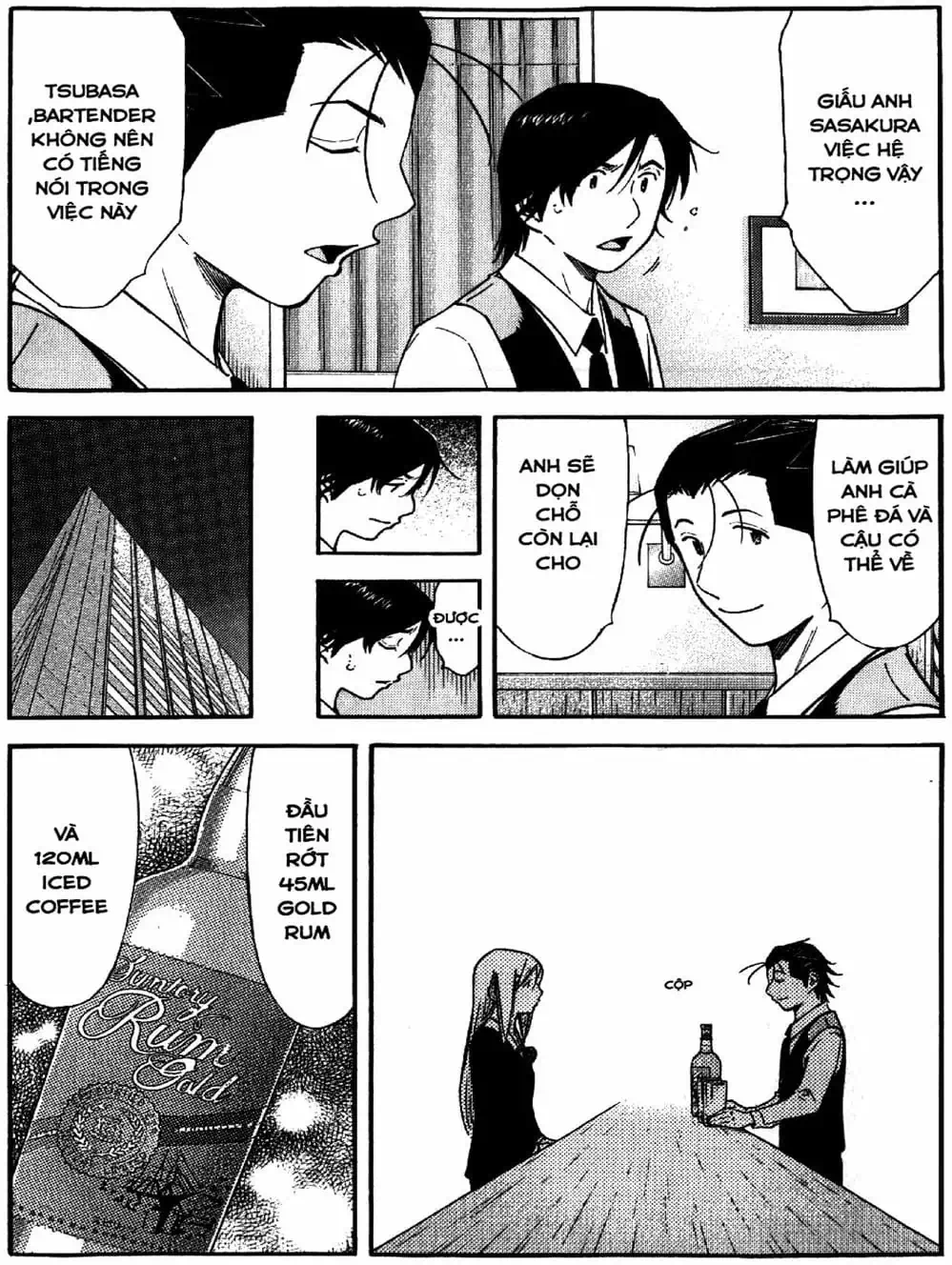 Truyện Tranh Bartender - Người Pha Chế Rượu trang 3