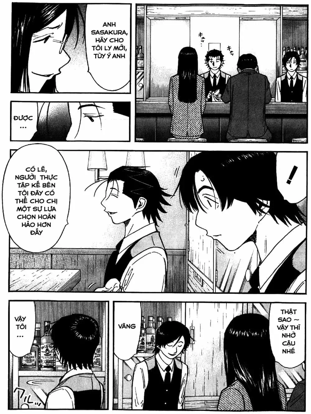 Truyện Tranh Bartender - Người Pha Chế Rượu trang 3