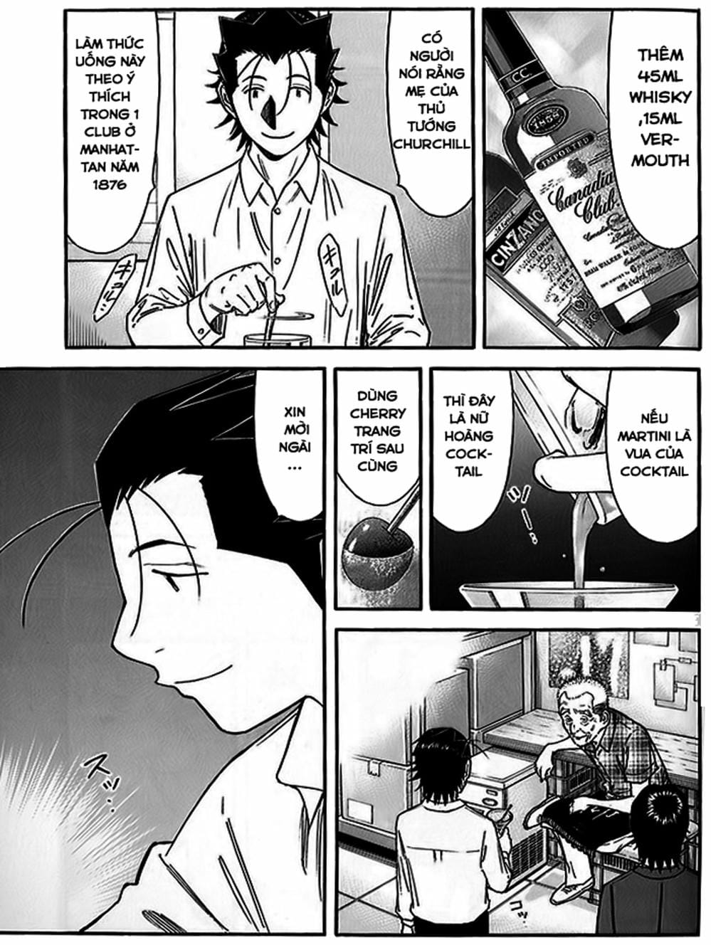 Truyện Tranh Bartender - Người Pha Chế Rượu trang 3