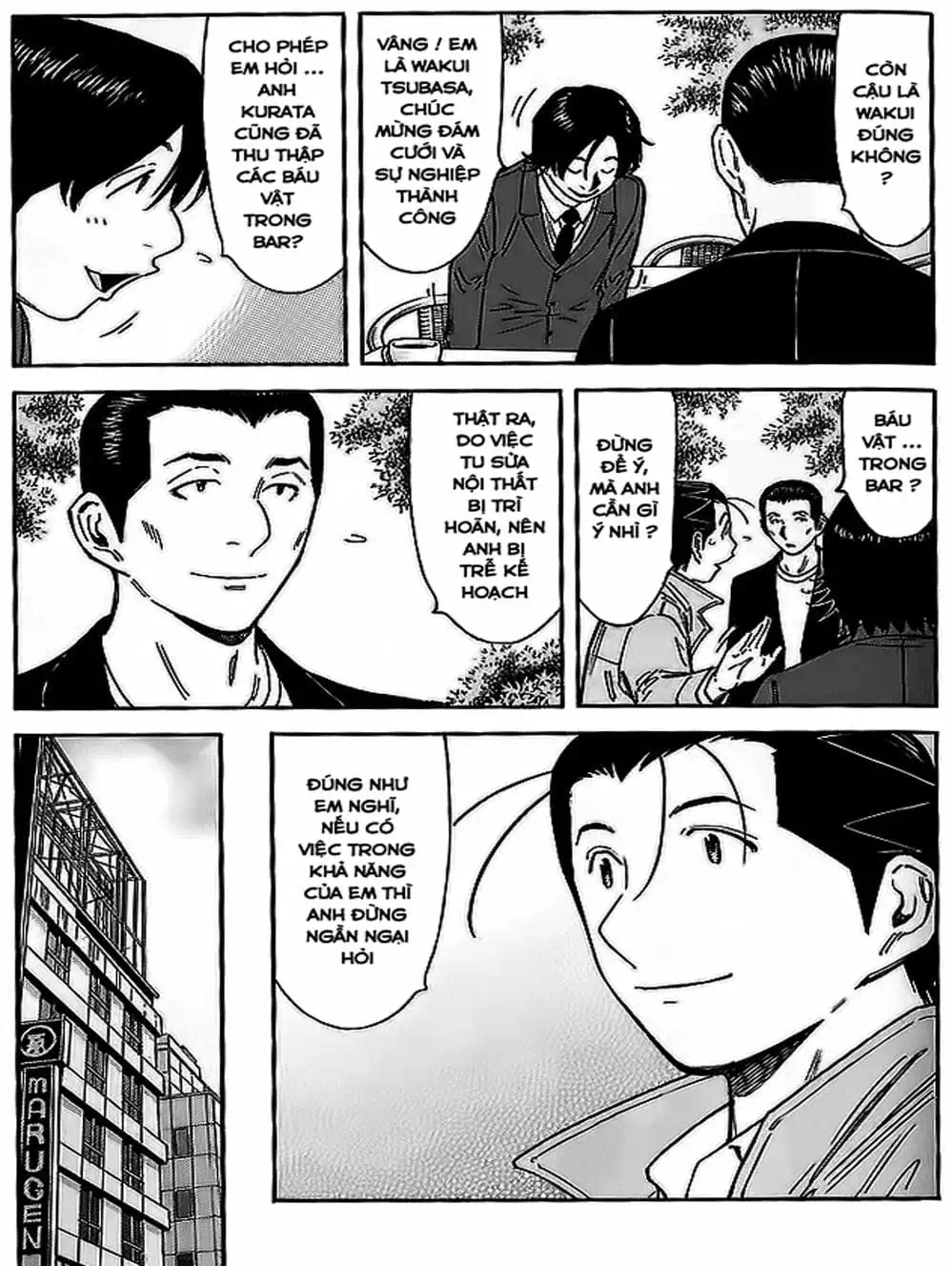 Truyện Tranh Bartender - Người Pha Chế Rượu trang 3