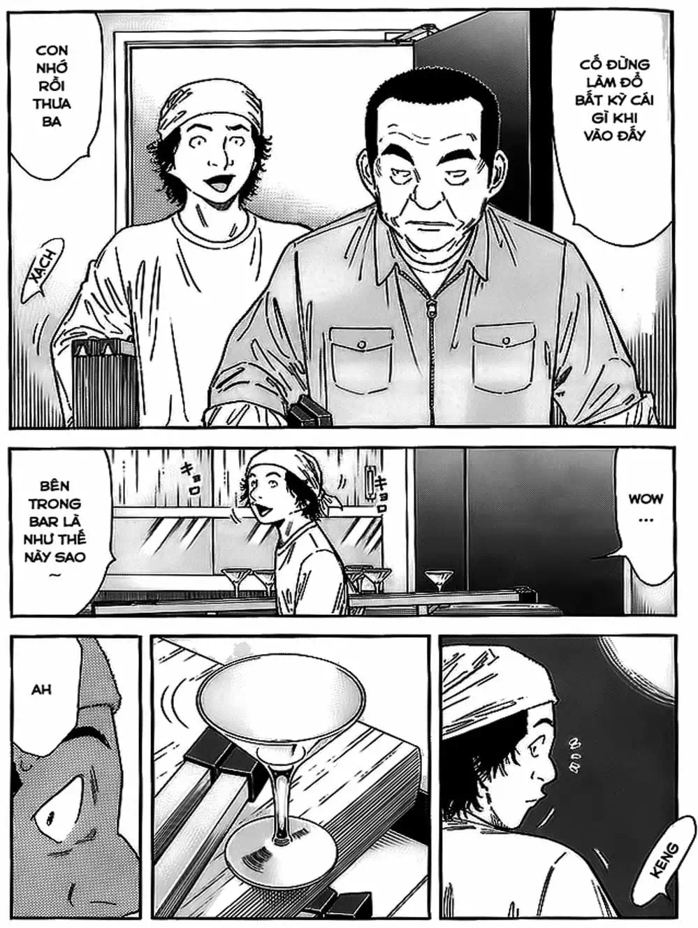 Truyện Tranh Bartender - Người Pha Chế Rượu trang 3