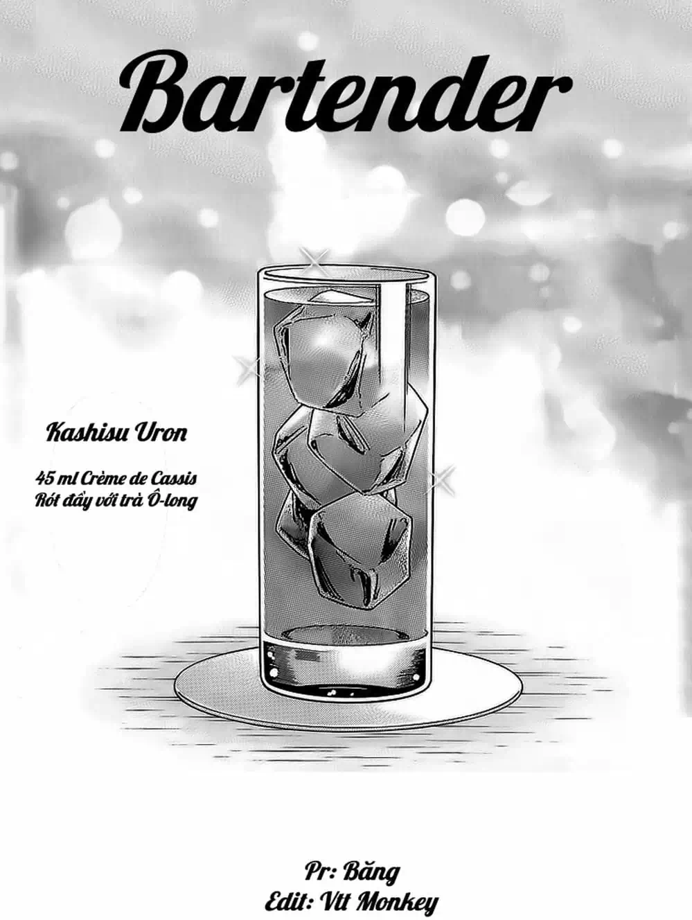 Truyện Tranh Bartender - Người Pha Chế Rượu trang 3