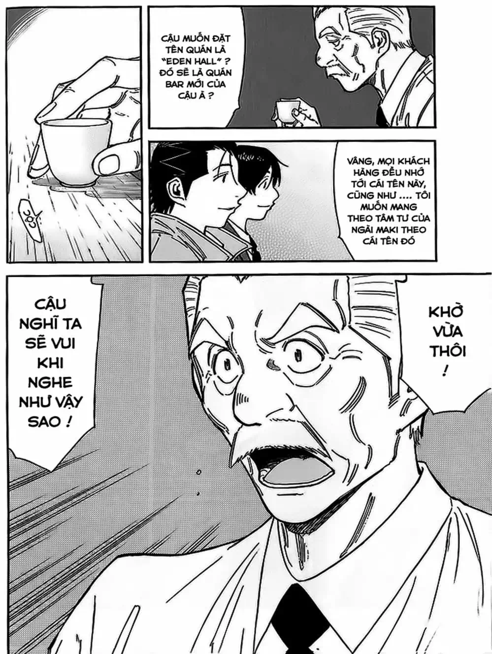 Truyện Tranh Bartender - Người Pha Chế Rượu trang 3