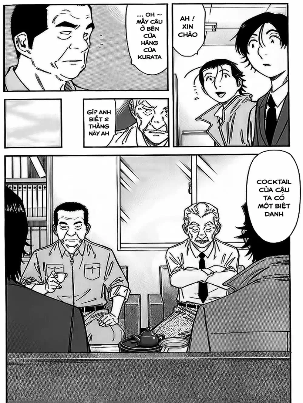 Truyện Tranh Bartender - Người Pha Chế Rượu trang 3