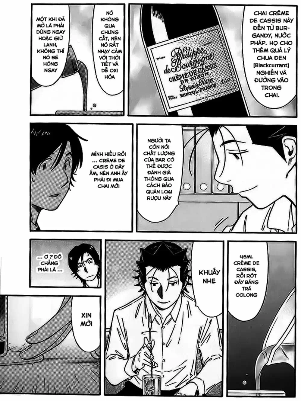 Truyện Tranh Bartender - Người Pha Chế Rượu trang 3