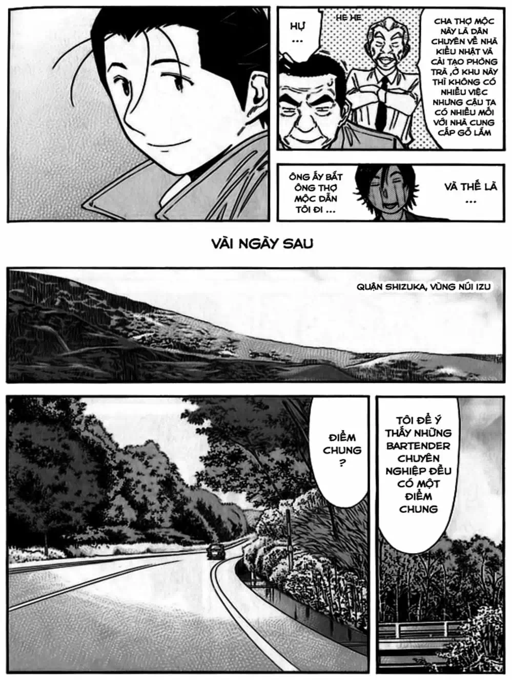 Truyện Tranh Bartender - Người Pha Chế Rượu trang 3
